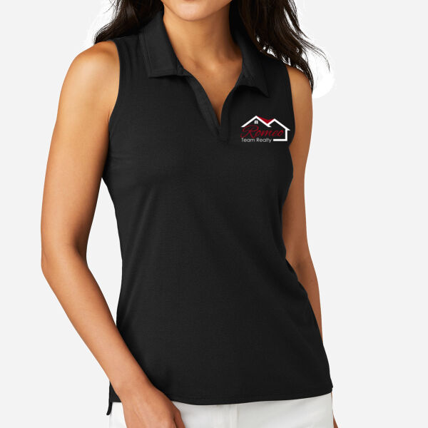 Ladies Coto Performance Sleeveless Polo - Ladies Coto Performance Sleeveless Polo Thumbnail